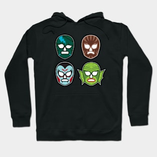 Monster Pals - Luchador Masks Hoodie